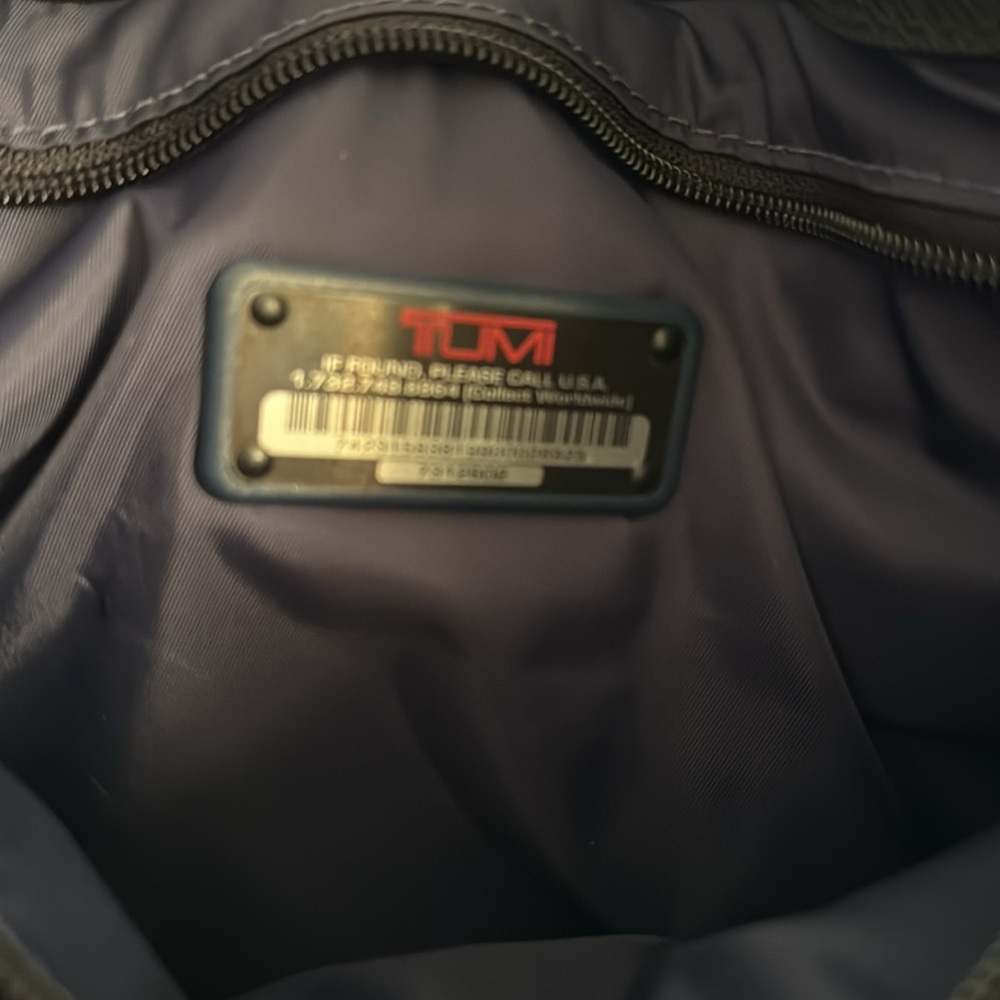 Tumi Black Laptop Bag - Picture 6 of 8